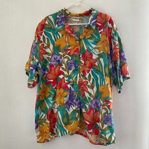Vintage floral top